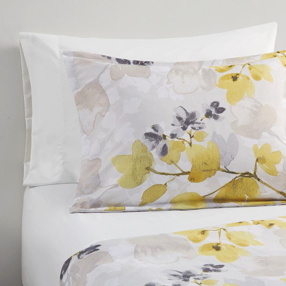 Comforter Set with Bed Sheets, 104x90, YellowDealsexpress.shopDealsexpress.shopBed Sheets, 104x90, YellowBreathe new life into your bedroom with this beautifully modern floral comforter set and bed sheets. A stunning yellow, white, and gray leaf print on ultra-soft micr