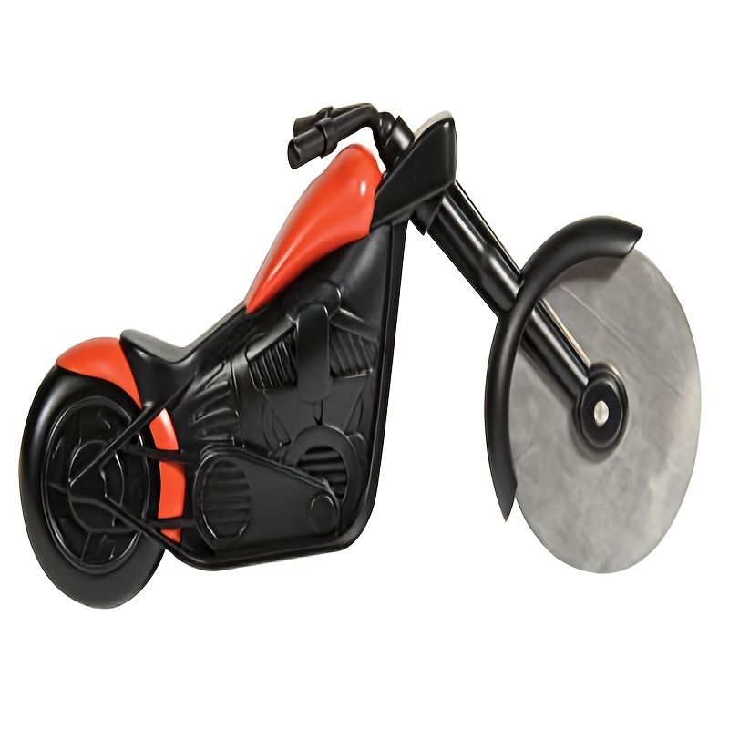 1pc Motorcycle Pizza Cutter; Stainless Steel Wheel Blade; Kitchen GadgDobaDealsexpress.shop1pc Motorcycle Pizza Cutter; Stainless Steel Wheel Blade; Kitchen Gadget PresentDetails