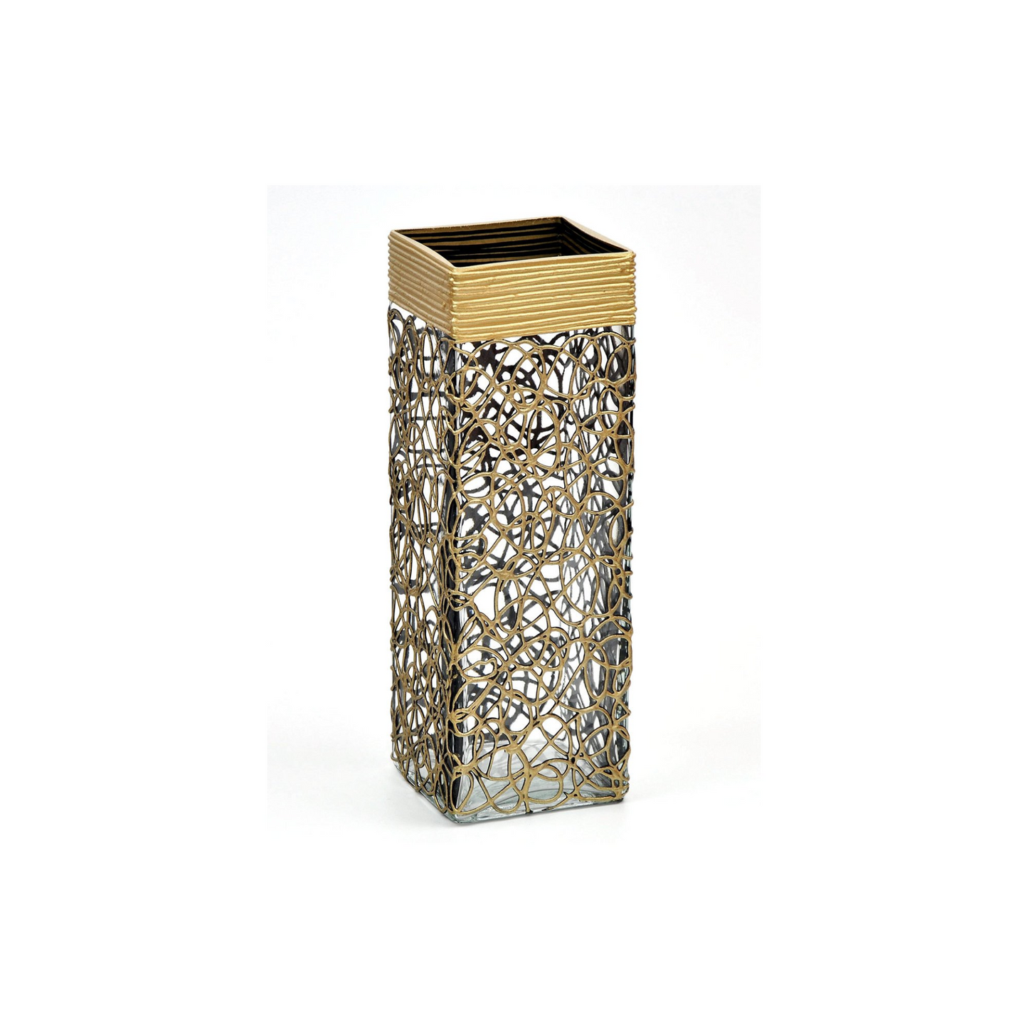 Gold Glass Vase | Square vase | Art Decorated Glass Vase for flowers |Dealsexpress.shopDealsexpress.shopArt Decorated Glass VaseOur vases are:
HAND PAINTED: each of our vases is painted by a professional artist in a personal unique manner and never repeated twice.
HIGH QUALITY MATERIALS: our