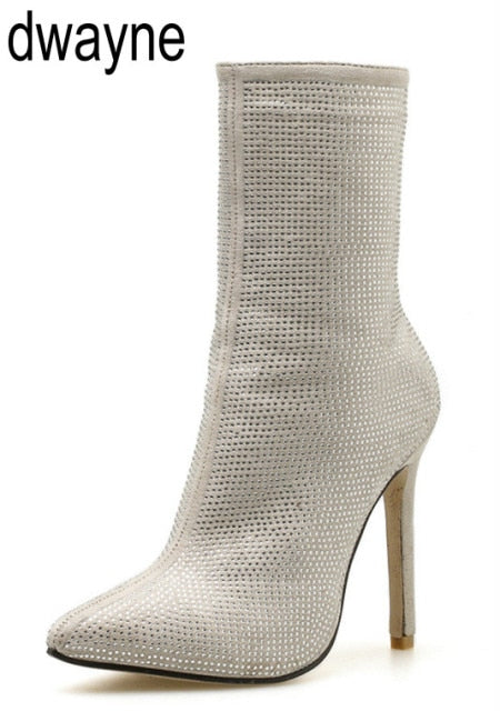 Women's Plus Size Ankle BootsDealsexpress.shopDealsexpress.shopSize Ankle BootsSpecifications:Item Type: BootsBoot Type: Chelsea BootsHeel Type: Thin HeelsUpper Material: Flock
Shaft Material: Flock
Boot Height: Ankle
Heel Height: Super Hig
