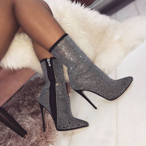 Women's Plus Size Ankle BootsDealsexpress.shopDealsexpress.shopSize Ankle BootsSpecifications:Item Type: BootsBoot Type: Chelsea BootsHeel Type: Thin HeelsUpper Material: Flock
Shaft Material: Flock
Boot Height: Ankle
Heel Height: Super Hig