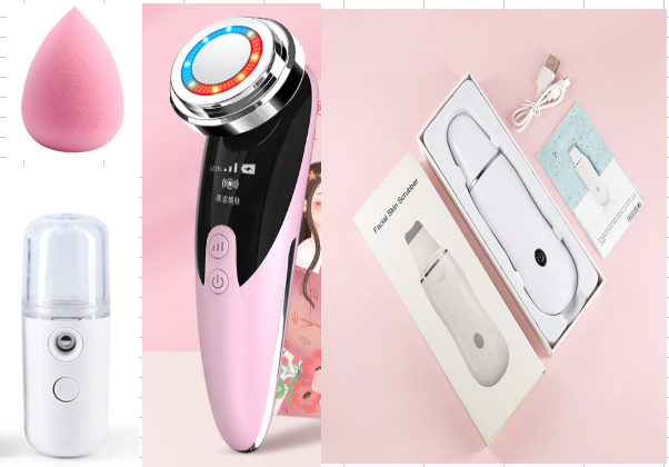 Ultrasonic Skin Scrubber Kit EMS LED Facial MassagerDealsexpress.shopDealsexpress.shopUltrasonic Skin Scrubber Kit EMS LED Facial MassagerUltrasonic Skin Scrubber Blackhead Remove Deep Face Cleaning Machine Facial Whitening Lifting Dirt Wrinkles Spots ReduceFeatures:This item combines two skin care tre