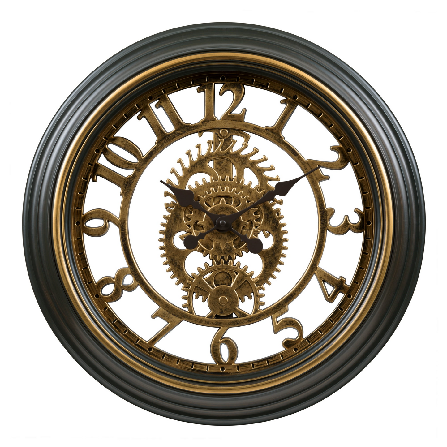 La Crosse Clock 20-inch Bronze Antiqued Gears Vintage Quartz Analog WaDobaDealsexpress.shopLa Crosse Clock 20-inch Bronze Antiqued Gears Vintage Quartz Analog Wall Clock, 404-3051CSpecification
Brand:La Crosse Technology
Details
Industrial inspired, la crosse clock company’s 20-inch quartz wall clock with vintage clock gears adds rustic charm