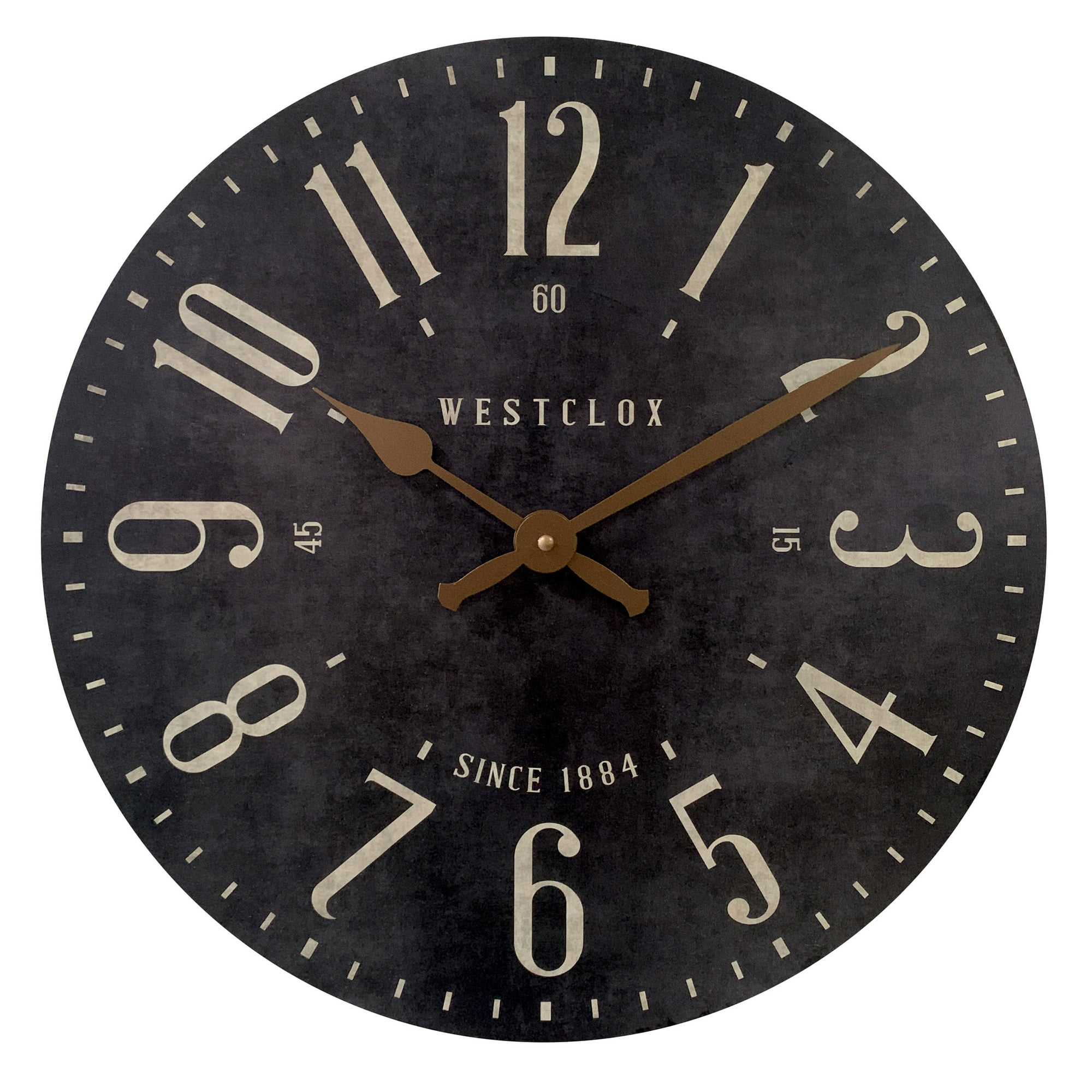 Vintage 15.5" MDF Analog Quartz Accurate Black Wall Clock by WestcloxDobaDealsexpress.shop5" MDF Analog Quartz Accurate Black Wall ClockSpecification
Brand:Westclox
Details
Introduce a timeless and refined aesthetic to your living space with the westclox 15.5" vintage analog wall clock. Constructed f