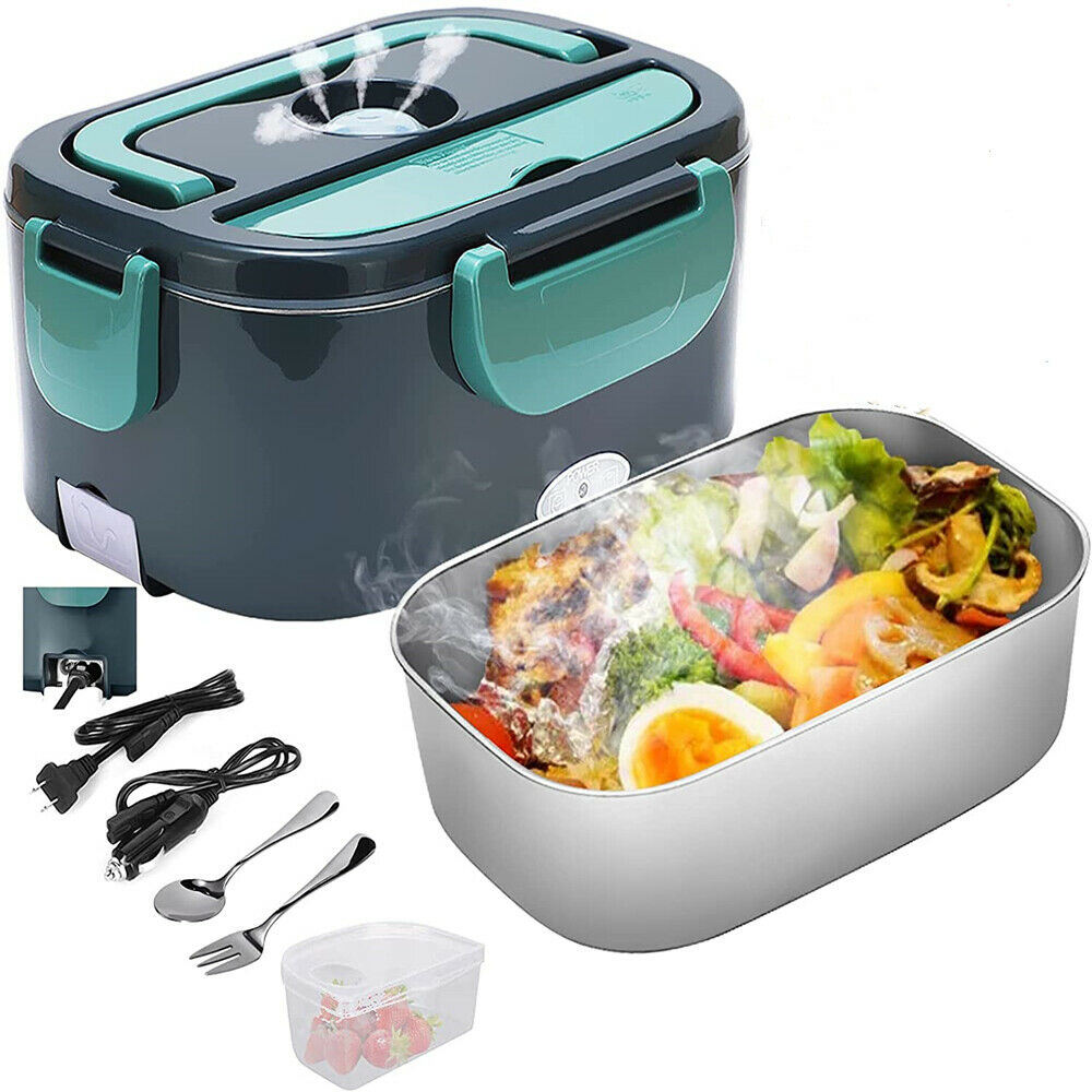 1.5L 110V/12V Electric Lunch Box Portable for Car Office Food Warmer HDobaDealsexpress.shop1Specification
Brand:BCBMALL
Details
Features:
Food Grade Material
The electric lunch box is made of food-grade PP plastic and 304 stainless steel; which is high-temp