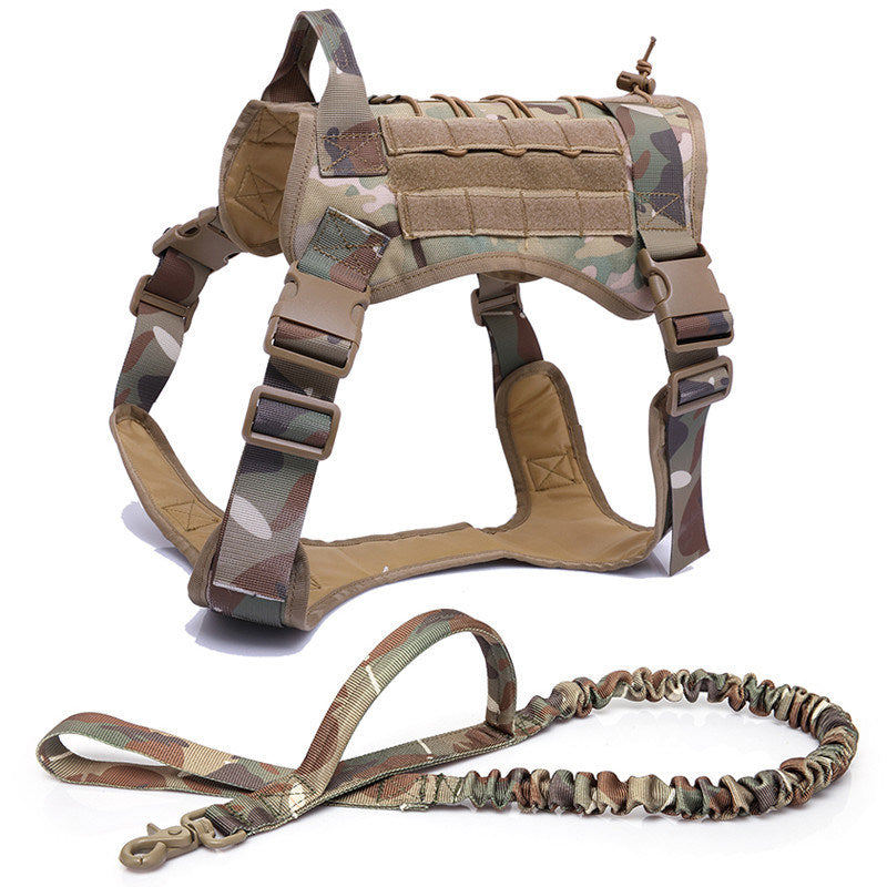 Tactical Dog Harness Pet Training Vest Dog Harness And Leash Set For LDobaDealsexpress.shopLarge Dogs German Shepherd K9 Padded Quick Release HarnessDetails