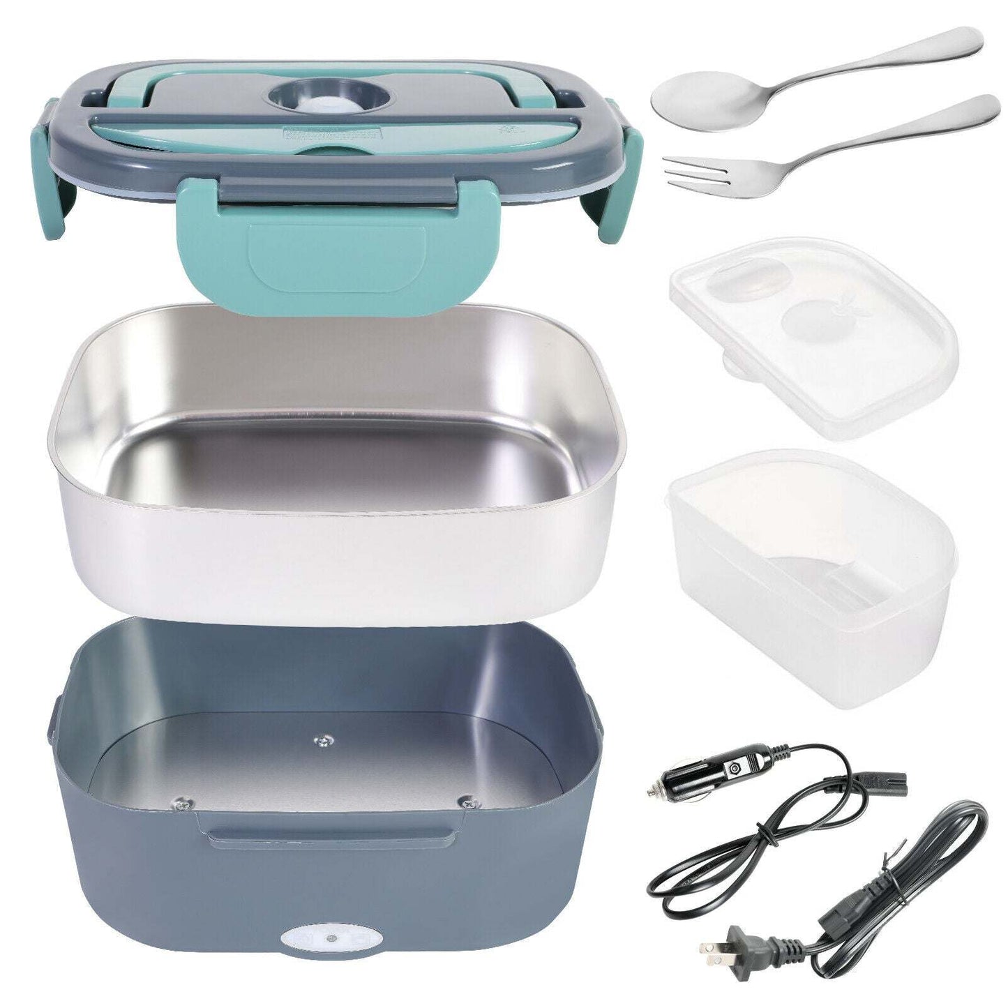 1.5L 110V/12V Electric Lunch Box Portable for Car Office Food Warmer HDobaDealsexpress.shop1Specification
Brand:BCBMALL
Details
Features:
Food Grade Material
The electric lunch box is made of food-grade PP plastic and 304 stainless steel; which is high-temp