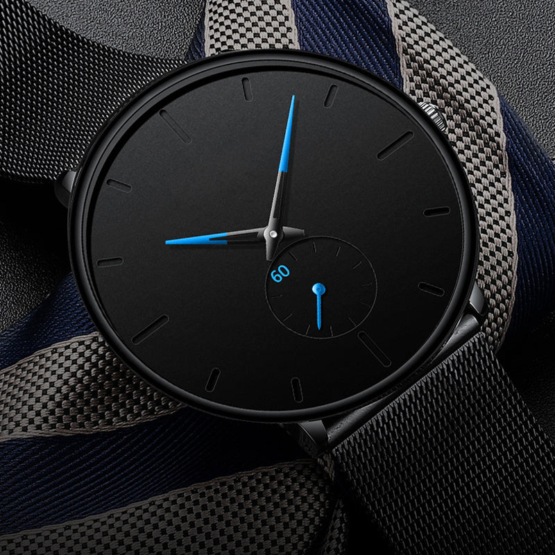 2023 Mens Fashion Minimalist Watches Men Business Casual Quartz Watch WatchDobaDealsexpress.shop2023 Mens Fashion Minimalist Watches Men Business Casual Quartz Watch Simple Male Stainless Steel Mesh Band Clock reloj hombreDetails
Feature:
100% brand new and high quality
Gender: Men
Style: Casual
Movement: Quartz
Display: Analog
Band Material:Stainless Steel
Case Material: Stainless