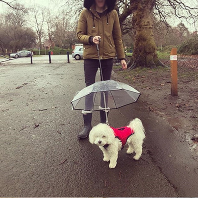 Pet Umbrella, Dog Umbrella with Leash Snow-Proof Rain Proof Windproof DobaDealsexpress.shopPet Umbrella, Dog UmbrellaHighlights
Daily walking is necessary for your dogs, but hard in rainy days. our dog umbrella will cover your dog walk as in the sunny day, keep them dry and comfort