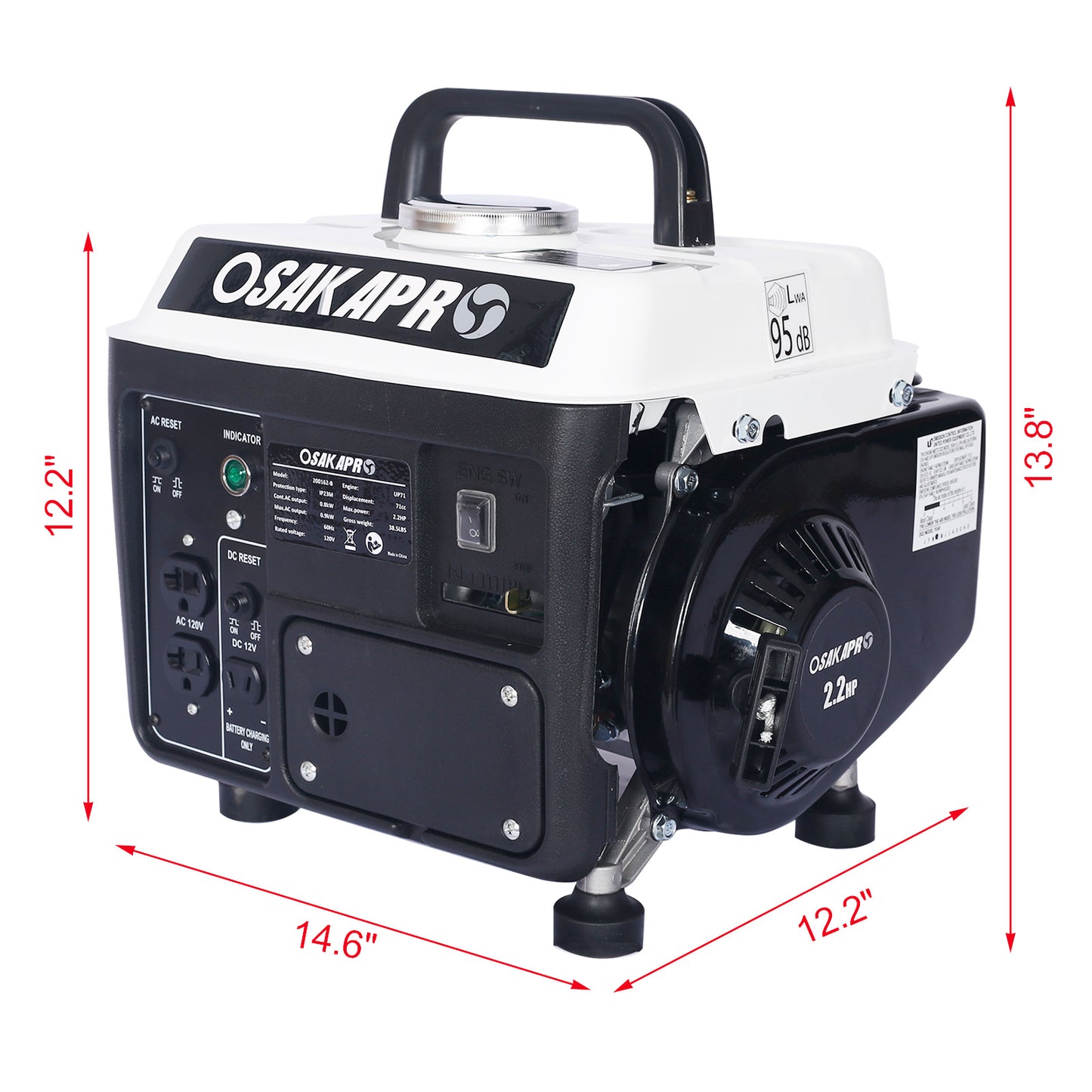 Portable Generator, Outdoor generator Low Noise, Gas Powered GeneratorDobaDealsexpress.shopPortable Generator, Outdoor generator Low Noise, Gas Powered Generator,GeneratorsSpecification
Main Color:White
Main Material:Steel
Details
Product Features:
GENERATOR EPA CARB
Description:
Features:light weight 38.5lbs, designed with hand