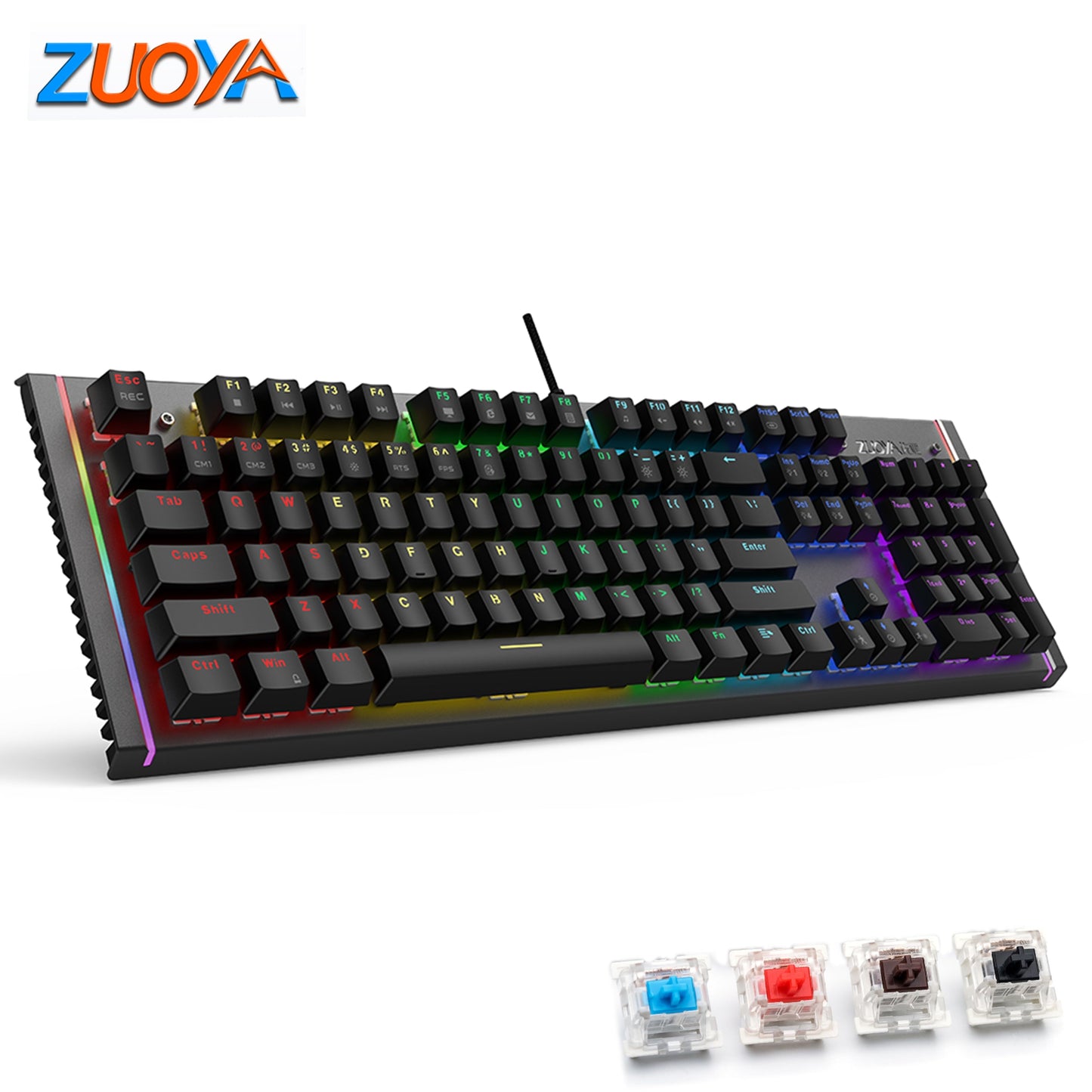RGB Mix Backlit Wired Gaming Mechanical KeyboardDealsexpress.shopDealsexpress.shopRGB Mix Backlit Wired Gaming Mechanical Keyboard