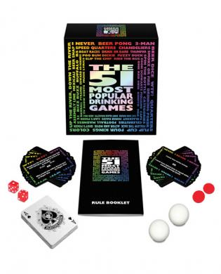 51 drinking gamesDealsexpress.shopDealsexpress.shop51 drinking gamesThe most complete set of card, dice, pong, word and party games in the world! Based on the book A Partier's Guide to 51 Drinking Games.Specifications:- Brand : Khepe