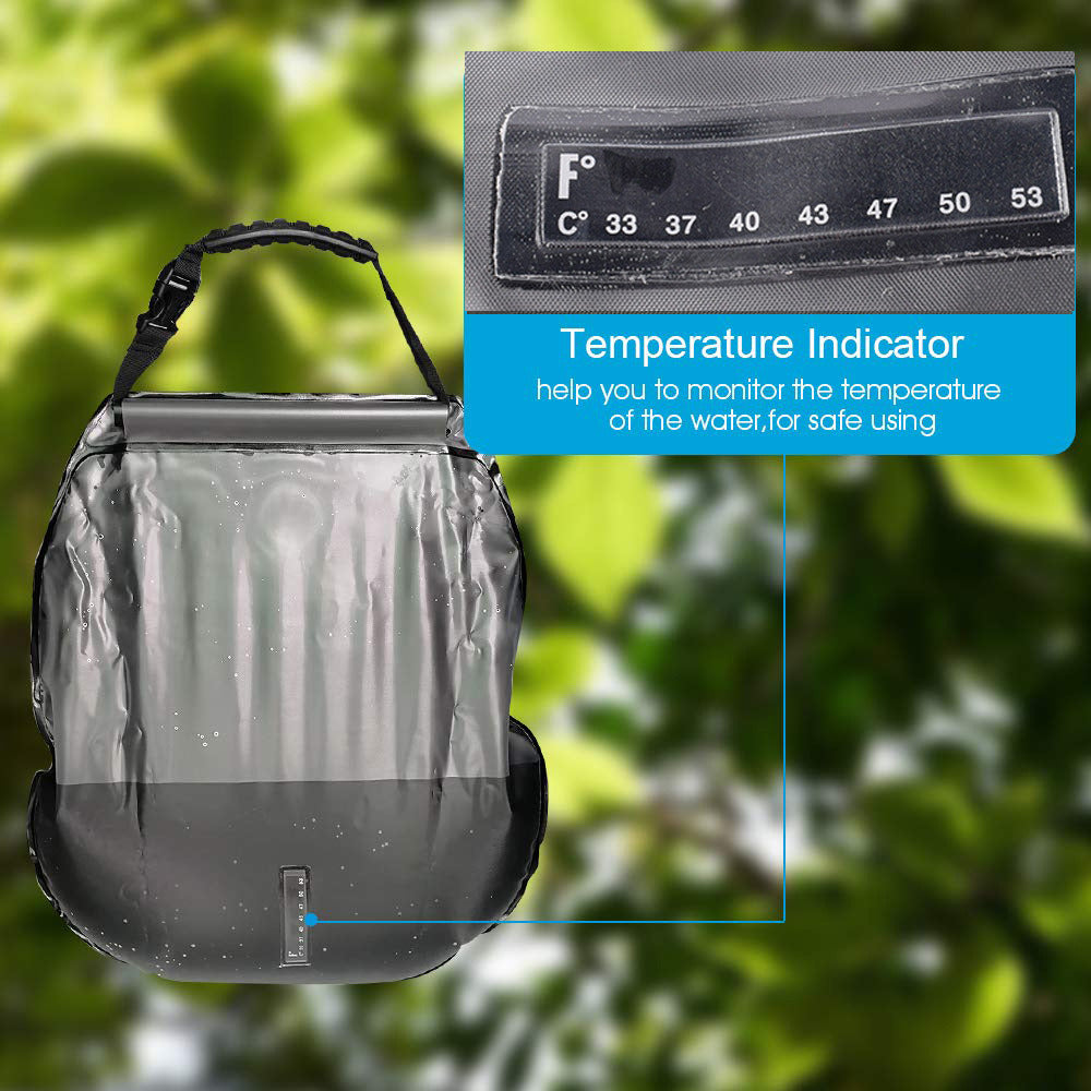 Outdoor Solar Thermal Shower Bag Portable Shower Bag 20L Camping ShoweDobaDealsexpress.shopOutdoor Solar Thermal Shower Bag Portable Shower Bag 20L Camping Shower Water BagDetails
Name: Solar shower water bag
Material: environmental protection PVC
Capacity:20L
Weight:432g
Single package size:35.0 cm * 15.0 cm * 8.0 cm