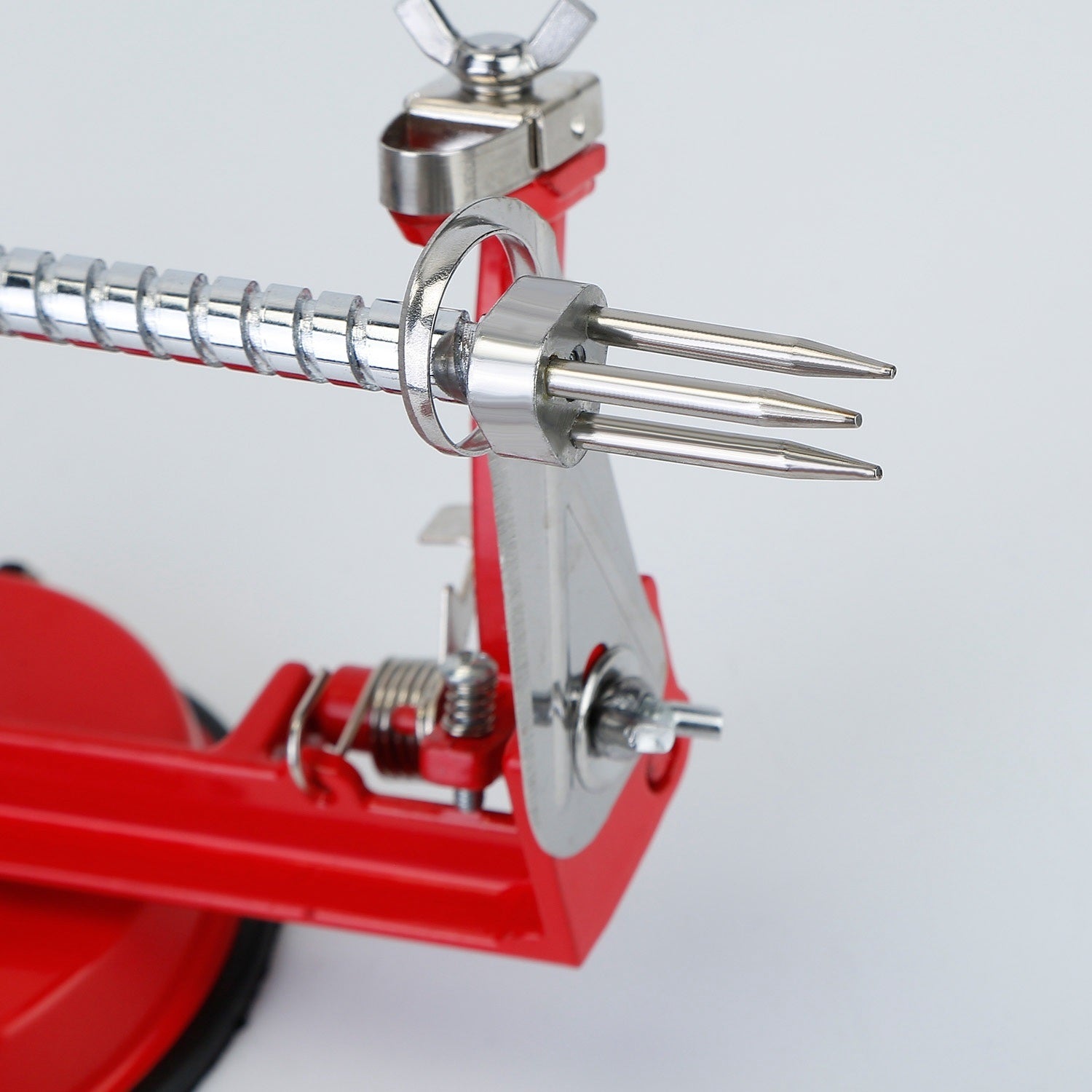 3In 1 Apple Peeler Manual Rotation Potato Fruit Core Slicer Kitchen HaDobaDealsexpress.shop3In 1 Apple Peeler Manual Rotation Potato Fruit Core Slicer Kitchen Hand Cracking CorerDetails
*Features*:
*Premium Material*:Made of premium zinc alloy and stainless steel blade; it is durable and anti-rust. It can last for a long time.*3 In 1 Functio