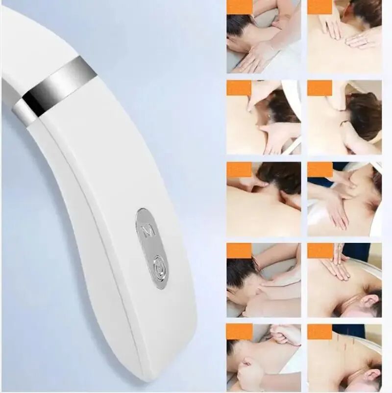 Pain ReliefCervical Massager Portable Mini Neck Shoulder Massager Deep Massage Neck Warm Pressing Neck Pressing Care Neck