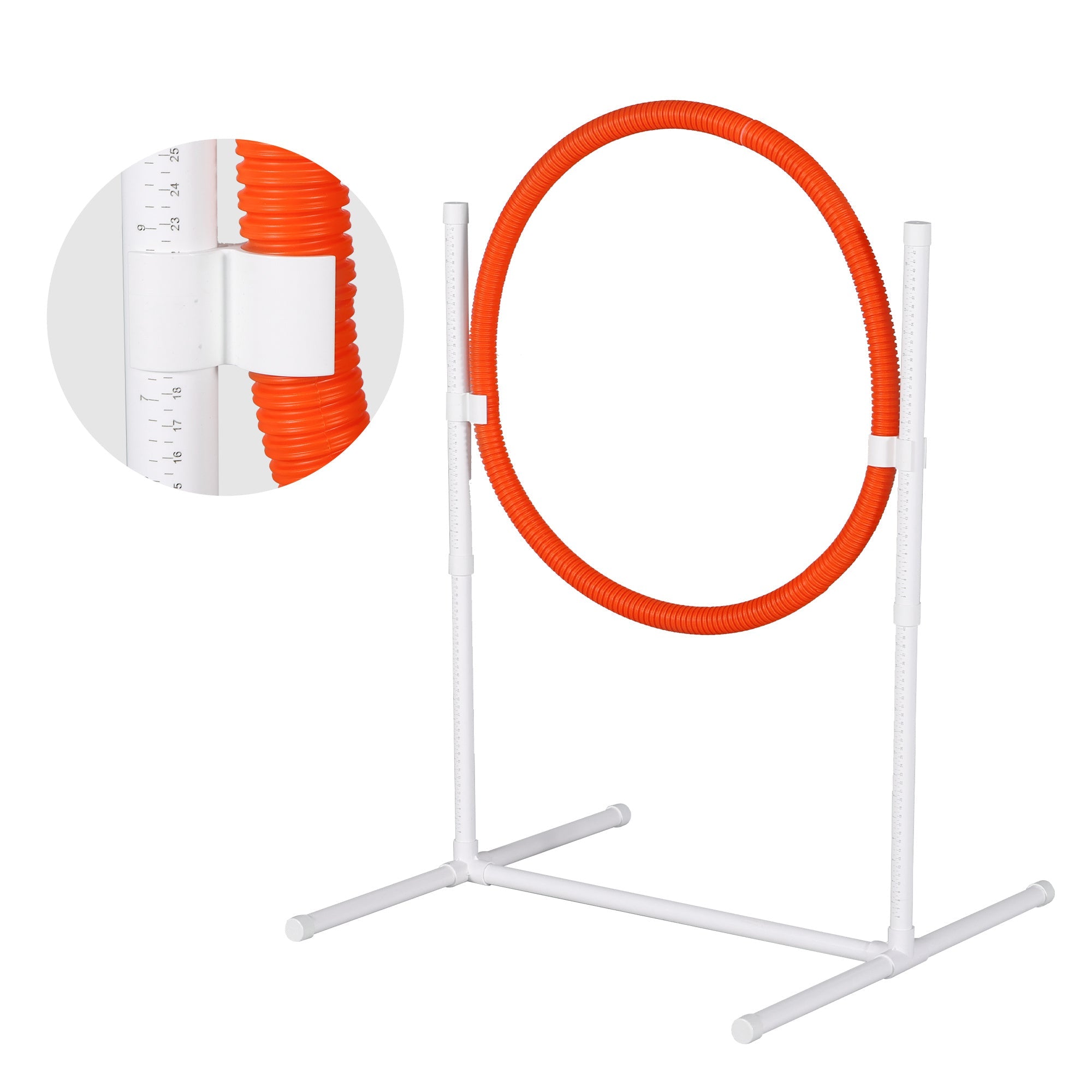 6Pack Dog Agility Training Equipment SetDobaDealsexpress.shop6Pack Dog Agility Training Equipment SetSpecification
Main Color:White
Main Material:Plastic
Details
Product Features:
Featuring a 26' wide adjustable bar jump, an adjustable tire jump that is 24' in diame