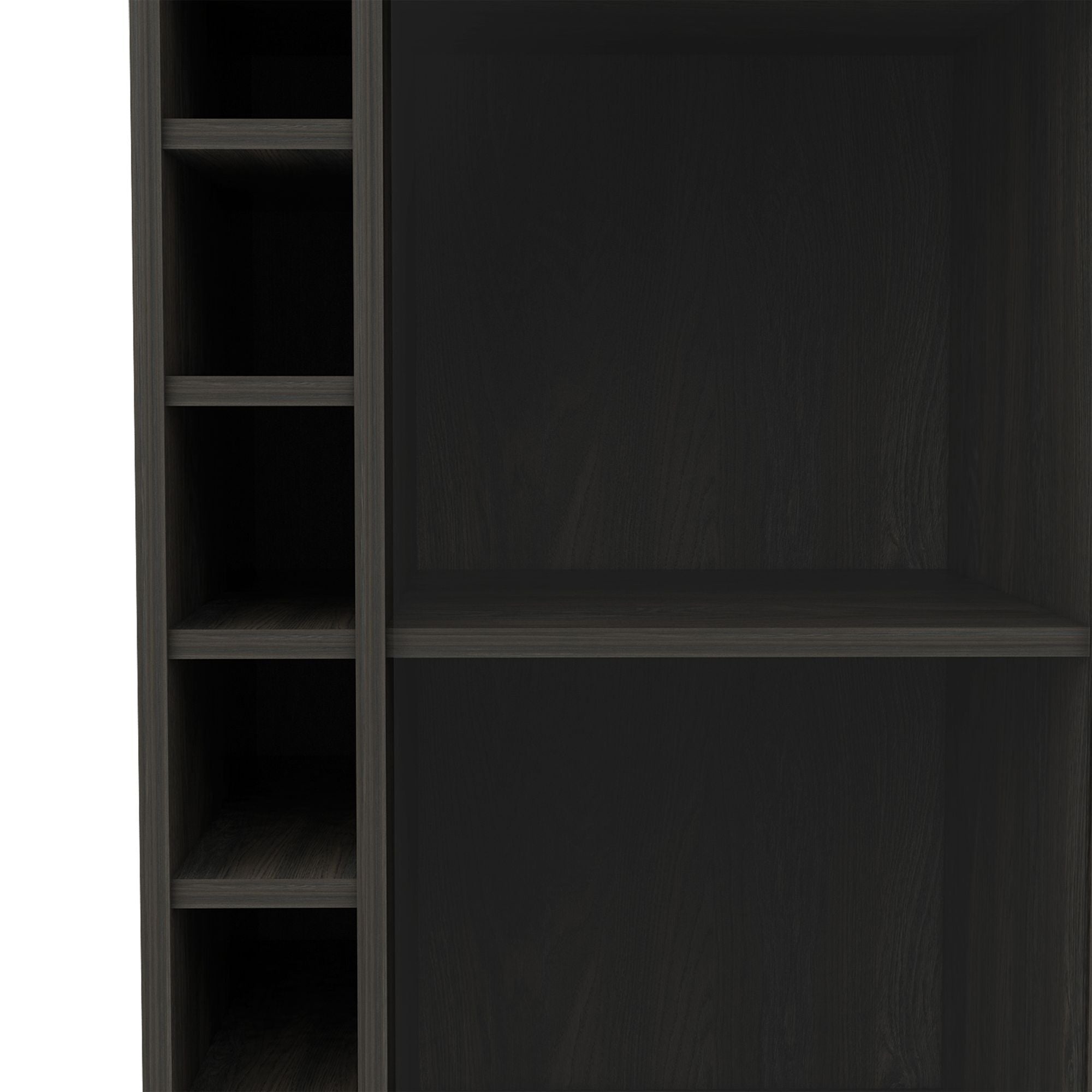Vegas Bar Cart, Two Tier Cabinet With Glass Door, Six Cubbies For LiquDobaDealsexpress.shopVegas Bar Cart,Specification
Cabinets Type:Mobile Carts
Cabinets Storage Quantity:1-2 Spaces
Main Color:Gray
Wood Tone:Gray
Use Case:Primary Living Space
Cabinets Features:Open Sto