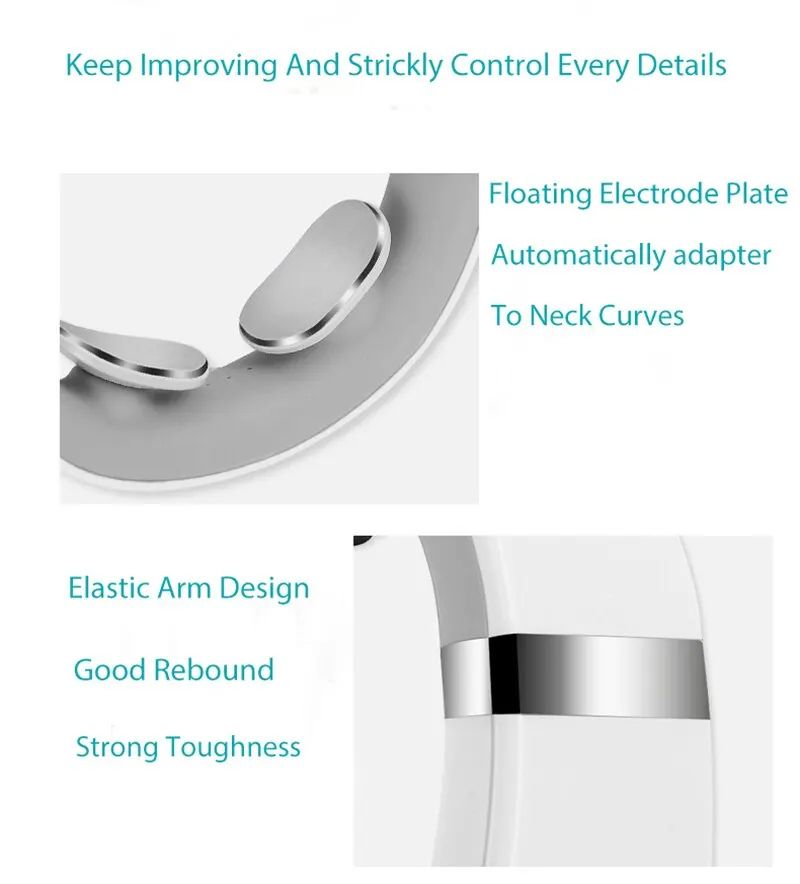 Pain ReliefCervical Massager Portable Mini Neck Shoulder Massager Deep Massage Neck Warm Pressing Neck Pressing Care Neck