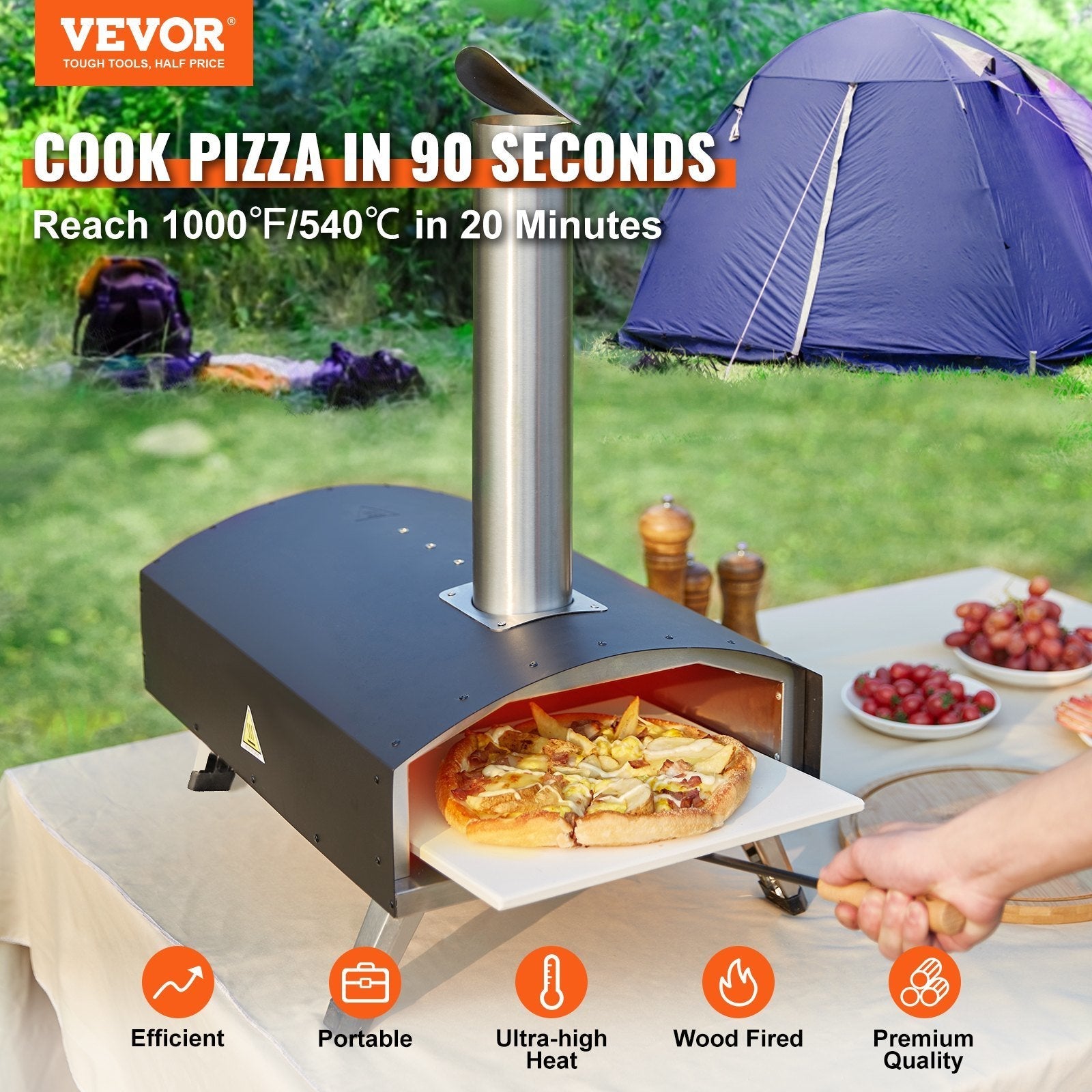 VEVOR Outdoor Oven 12-inch Pellet and Charcoal Fired Maker, Portable ODobaDealsexpress.shopVEVOR Outdoor Oven 12-inch PelletSpecification
Brand:Vevor
Details

This multifunctional shelf lets you have quick access to your items.



This wall mounted floating Shelve features a durable stain