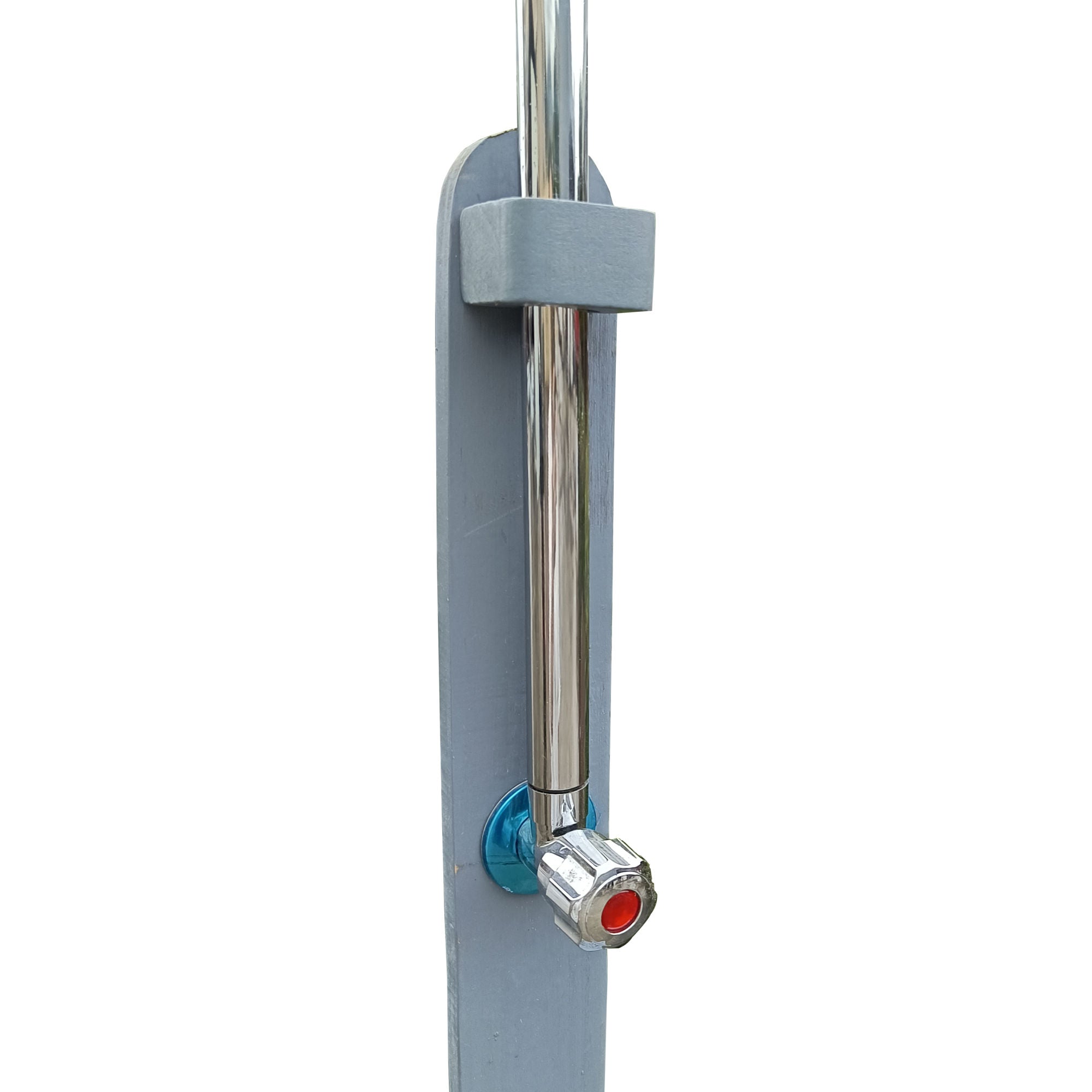 Outdoor Garden Pool Shower with Chassis Board, for Swimming Pool, PatiDobaDealsexpress.shopOutdoor Garden Pool ShowerSpecification
Main Color:Gray
Main Material:Solid Wood
Details
Product Features:
The wooden garden shower is ideal to provide cool in backyard, camping or after outd