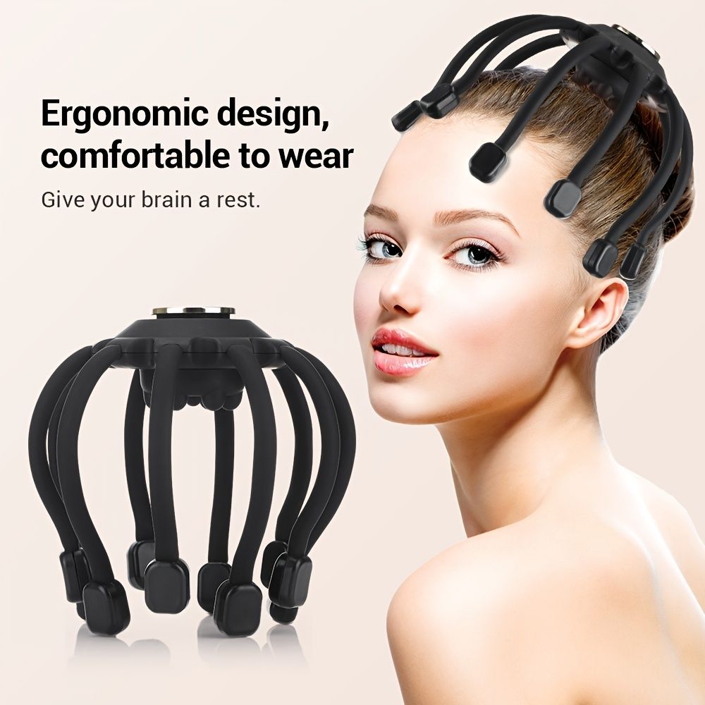 Electric Head Massager Octopus Scalp Massager