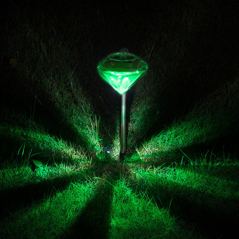 4Pcs Solar Garden Light Outdoor Diamond LED Light IP65 Waterproof StakDobaDealsexpress.shop4Pcs Solar Garden Light Outdoor Diamond LED Light IP65 Waterproof Stake Decorative LampHighlights
7-Color auto changing
17% High photoelectric conversion
IP65
Details
*Features*:
**EXQUISITE DIAMOND SOLAR GARDEN LIGHTS*:Come with 4 pack of diamond sola