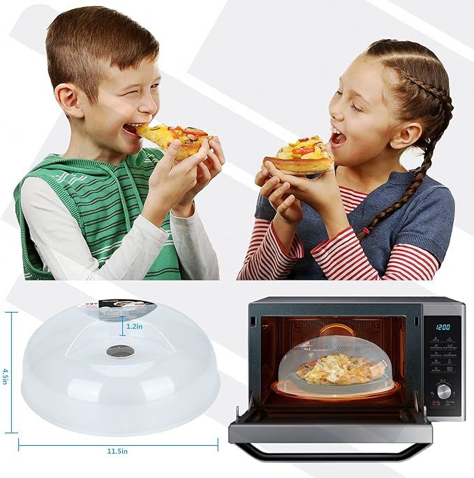 Clear Microwave Splash Cover, 1 Piece Transparent Microwave Food CoverDobaDealsexpress.shopClear Microwave Splash Cover, 1 Piece Transparent Microwave Food Cover, Reusable Heat Resistant Multi-function Food Cover, Kitchen Utensils & Gadgets, Kitchen Accessories,Random ColorSpecification
Feature:Reusable
Material:Plastic
Details
Keep your microwave clean and your food splatter-free with this Clear Microwave Splash Cover. This transparen