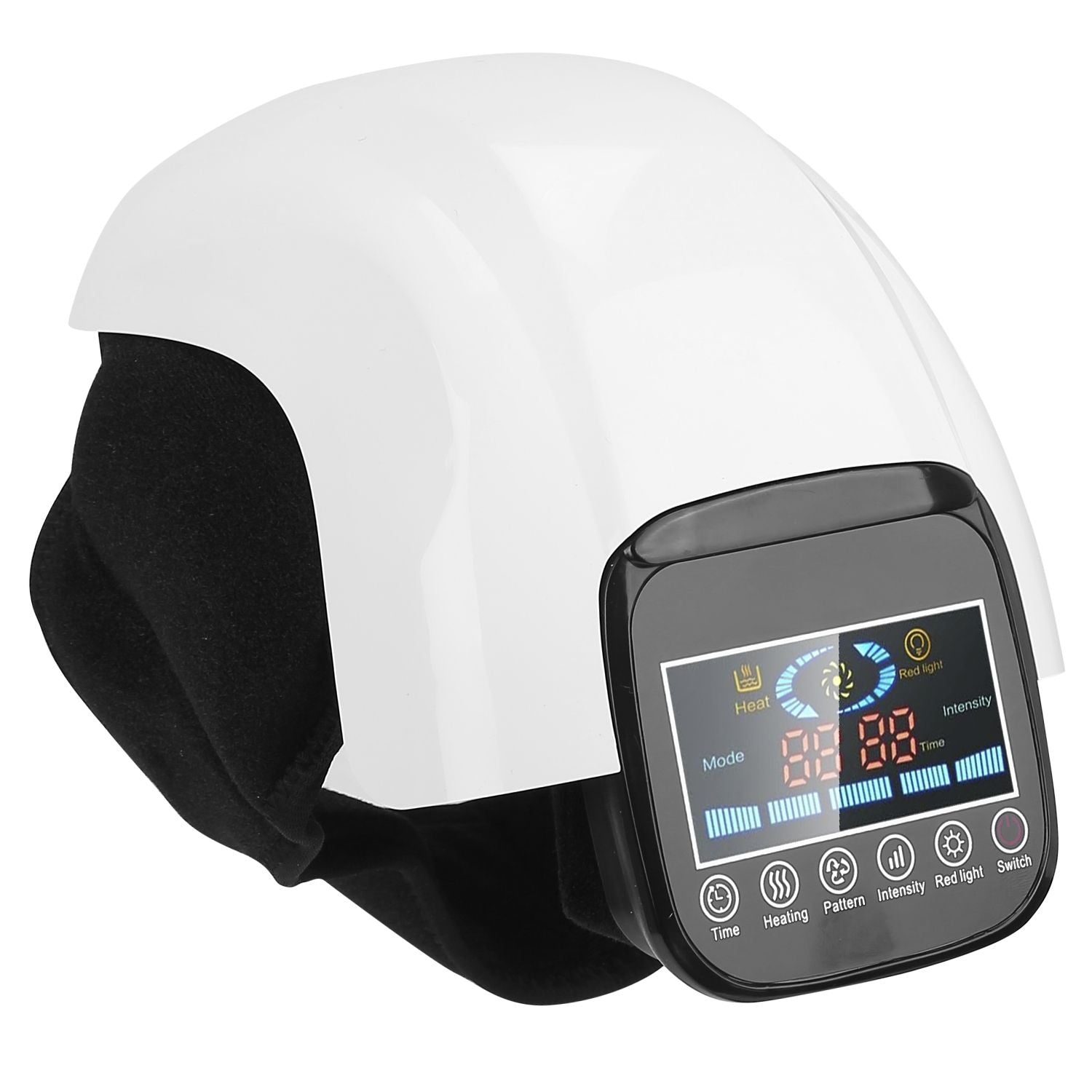Electric Rechargeable Knee Massager Infrared Heat Pain Relief Therapy Knee Brace Wrap