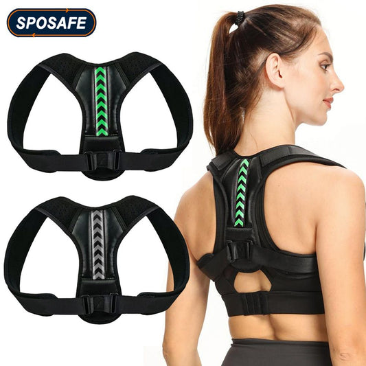 Adjustable Back Shoulder Posture Corrector Belt Clavicle Spine Support Reshape