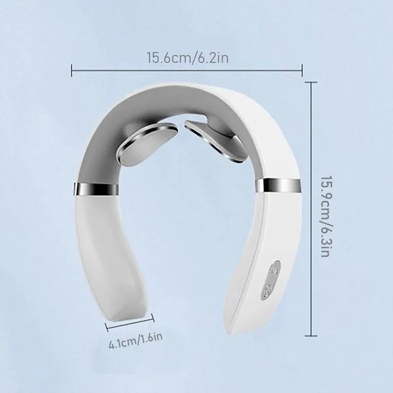 Pain ReliefCervical Massager Portable Mini Neck Shoulder Massager Deep Massage Neck Warm Pressing Neck Pressing Care Neck