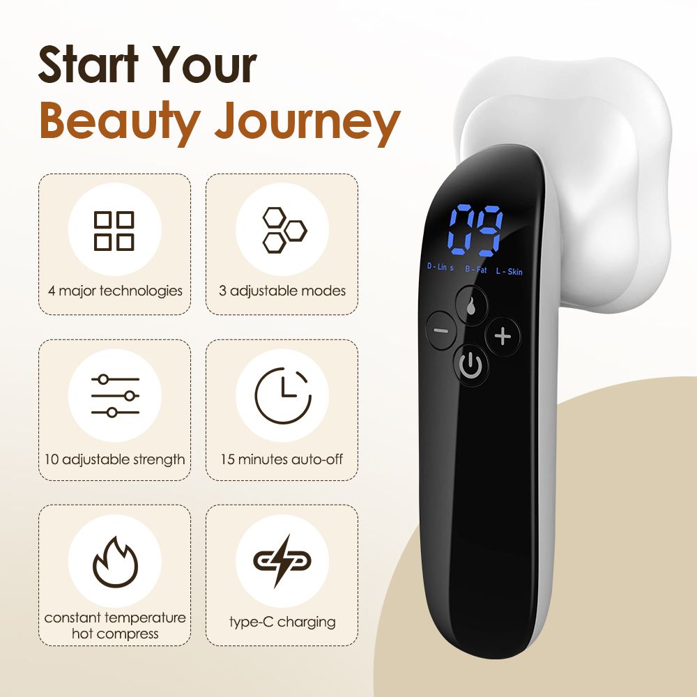 1 Cordless Electric Fat Remover Body Massager