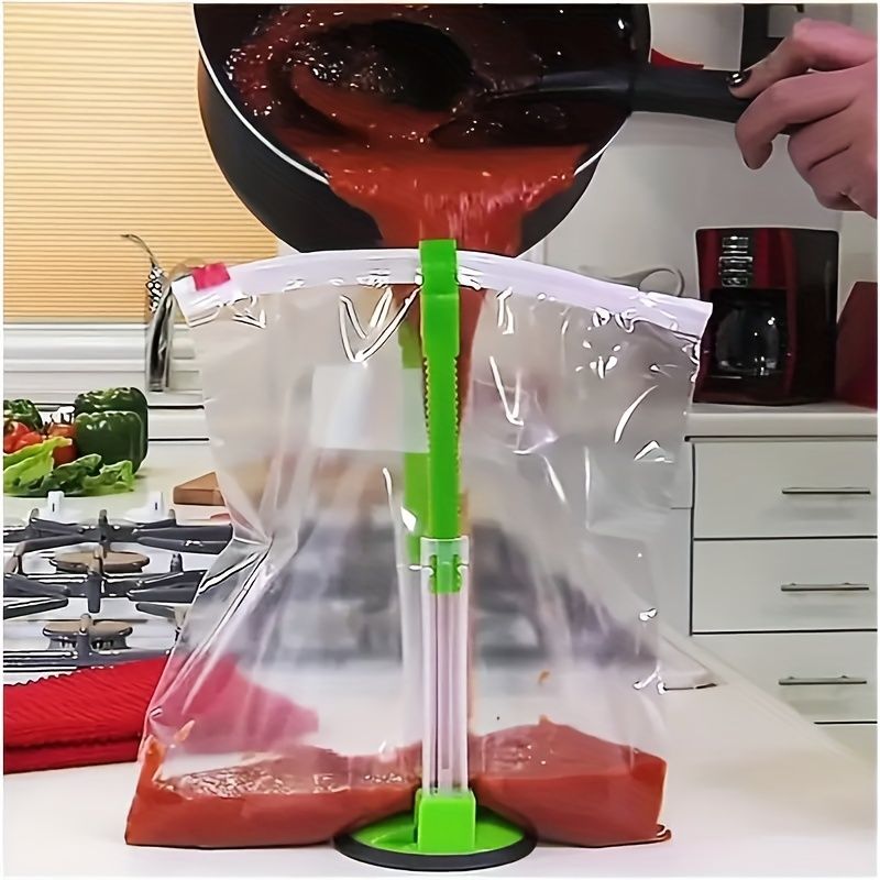 Bag Holder For Plastic Bags, Sandwich Holder, Food Storage Bags Clip, DobaDealsexpress.shopPlastic Bags, Sandwich Holder, Food Storage Bags Clip,Details