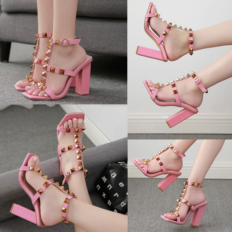 Women's Fashion High HeelsDealsexpress.shopDealsexpress.shopFashion High HeelsSpecifications:
Heel Type: Square Heels
Heel Height: Super High (8cm-up)
Toe Shape: Square Toe
Pattern Type: Solid
Upper Material: PU
Lining Material: PU
Insole Mate