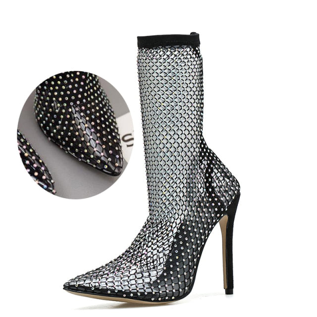Crystal Mesh Pointed StilettosDealsexpress.shopDealsexpress.shopCrystal Mesh Pointed StilettosShoe Size:Order Size European 34 = Feet length 22cmOrder Size European 35 = Feet length 22.5cm Order Size European 36 = Feet length 23cm Order Size European 37 = Fee