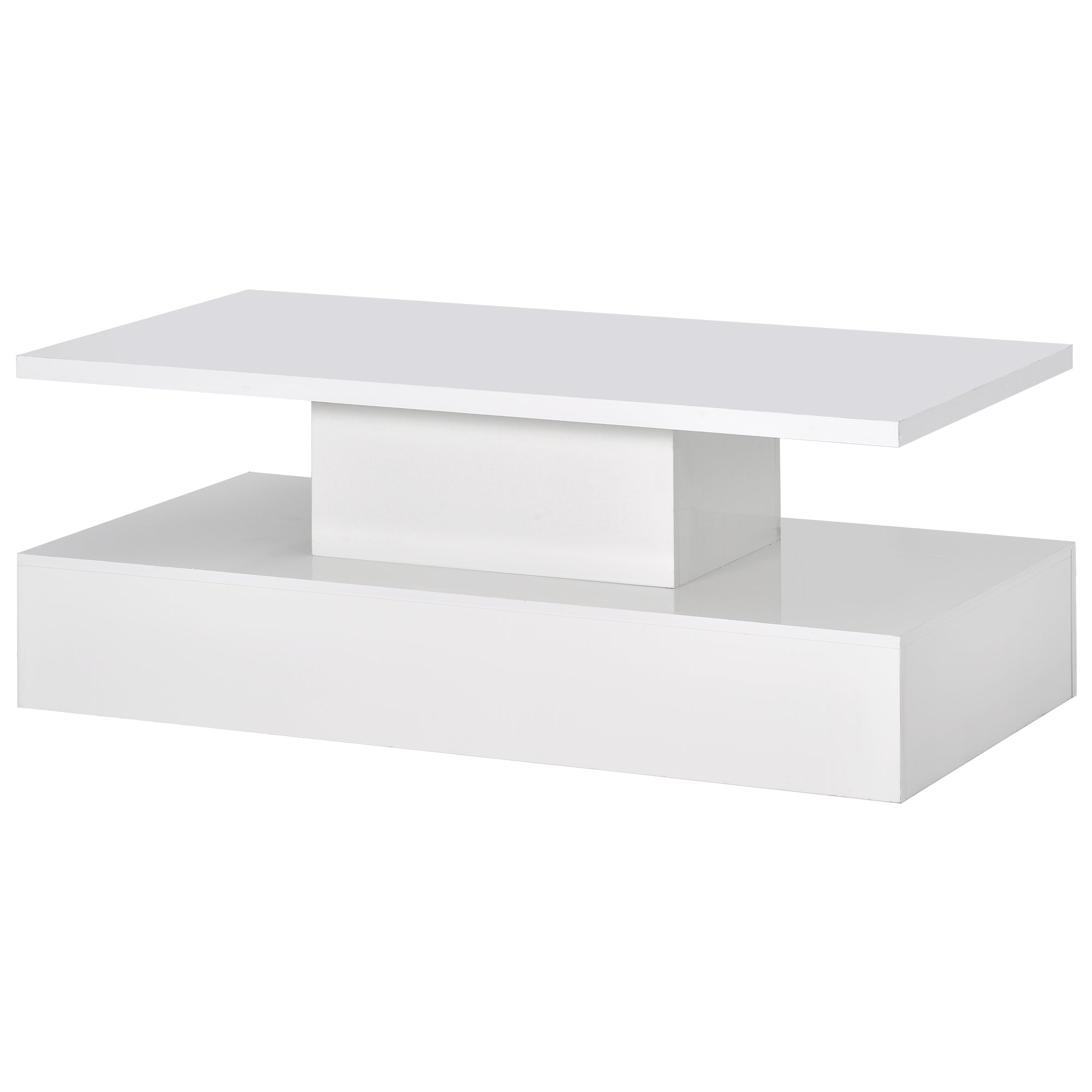 ON-TREND Coffee Table Cocktail Table Modern Industrial Design with LEDTablesMixShopDealsexpress.shop-TREND Coffee Table Cocktail Table Modern Industrial DesignON-TREND Coffee Table Cocktail Table Modern Industrial Design with LED lighting for Living room, 16 colors with a remote control, WhitePlease tear off the plastic fi