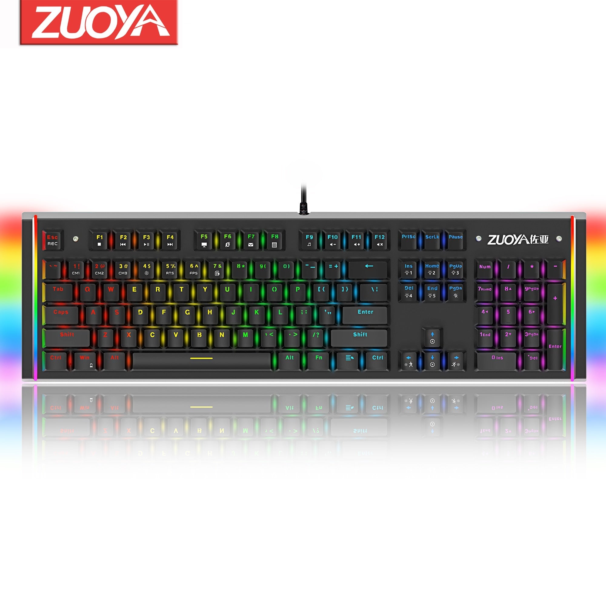 RGB Mix Backlit Wired Gaming Mechanical KeyboardDealsexpress.shopDealsexpress.shopRGB Mix Backlit Wired Gaming Mechanical Keyboard