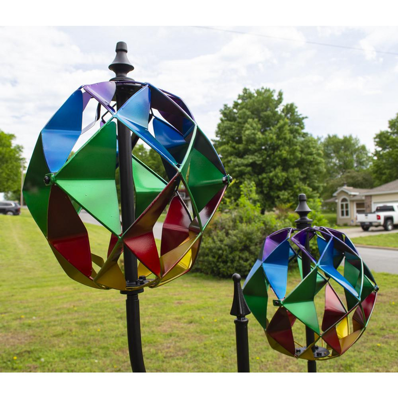 Double Lantern Wind SpinnerDealsexpress.shopDealsexpress.shopDouble Lantern Wind SpinnerAdd color and whimsy to your lawn or garden with this unique lantern design colorful wind spinner. The staggered height and decorative finials emote a traditional ou