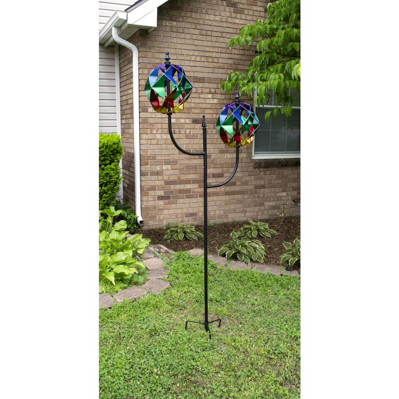 Double Lantern Wind SpinnerDealsexpress.shopDealsexpress.shopDouble Lantern Wind SpinnerAdd color and whimsy to your lawn or garden with this unique lantern design colorful wind spinner. The staggered height and decorative finials emote a traditional ou