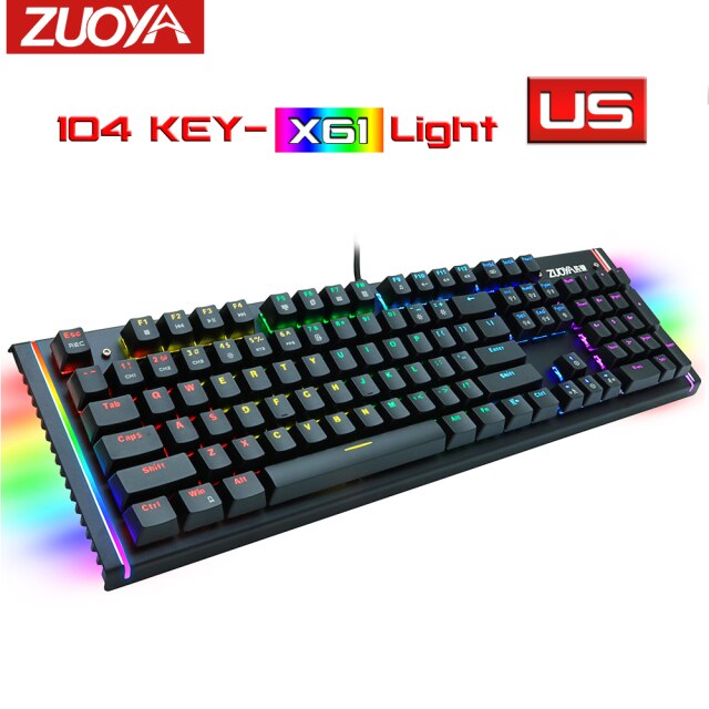 RGB Mix Backlit Wired Gaming Mechanical KeyboardDealsexpress.shopDealsexpress.shopRGB Mix Backlit Wired Gaming Mechanical Keyboard