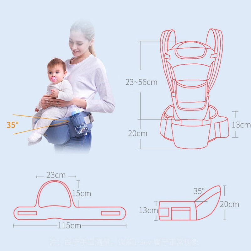 Front Facing Baby CarrierDealsexpress.shopDealsexpress.shopFront Facing Baby Carrier3 carry model for baby's 0-48 month
Large capacity storage bag for all baby's product
The long back panel protect the baby's spine and also wind-proof
Sweet anti-fri