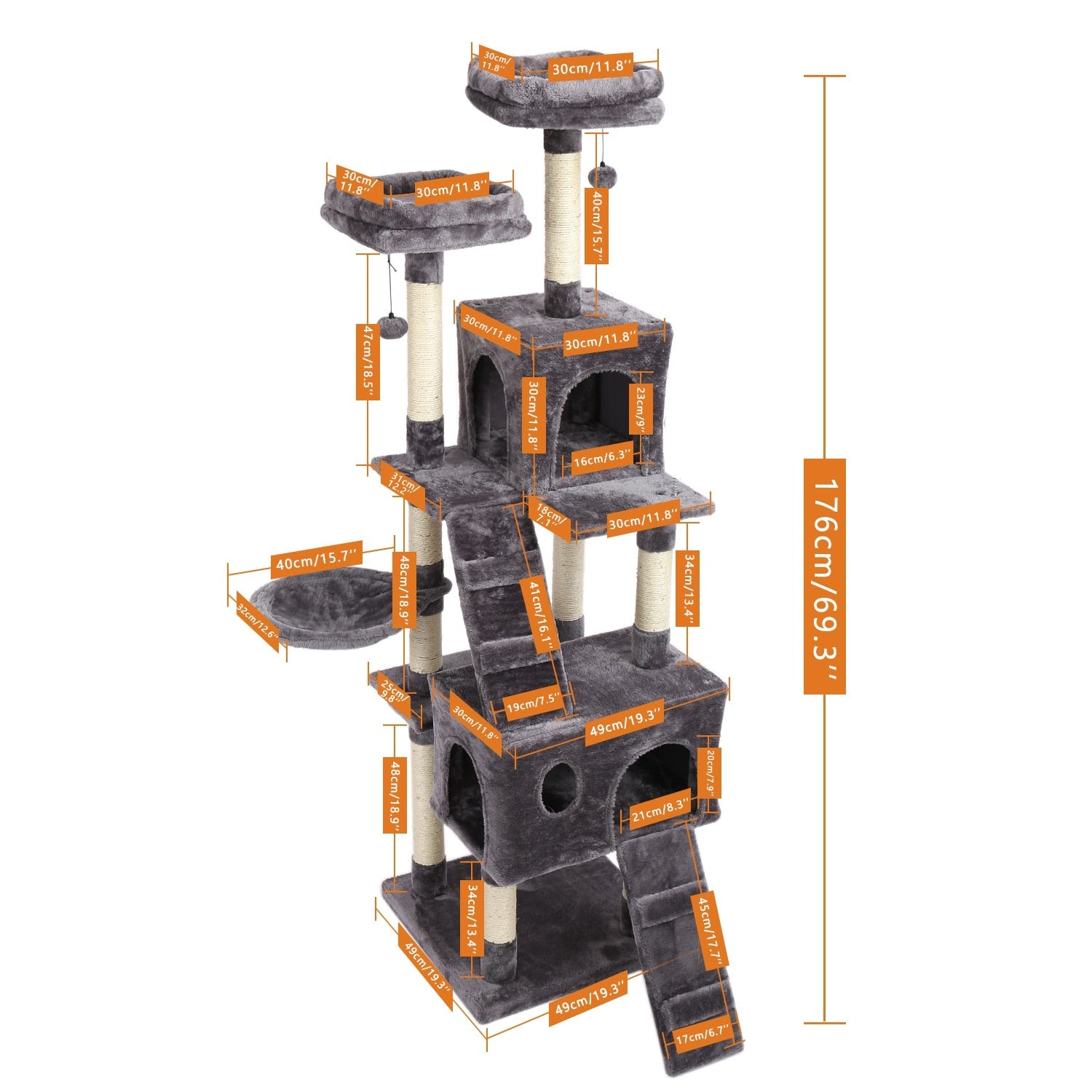 Cat Climbing Toy Scratching PostDealsexpress.shopDealsexpress.shopCat Climbing Toy Scratching Post