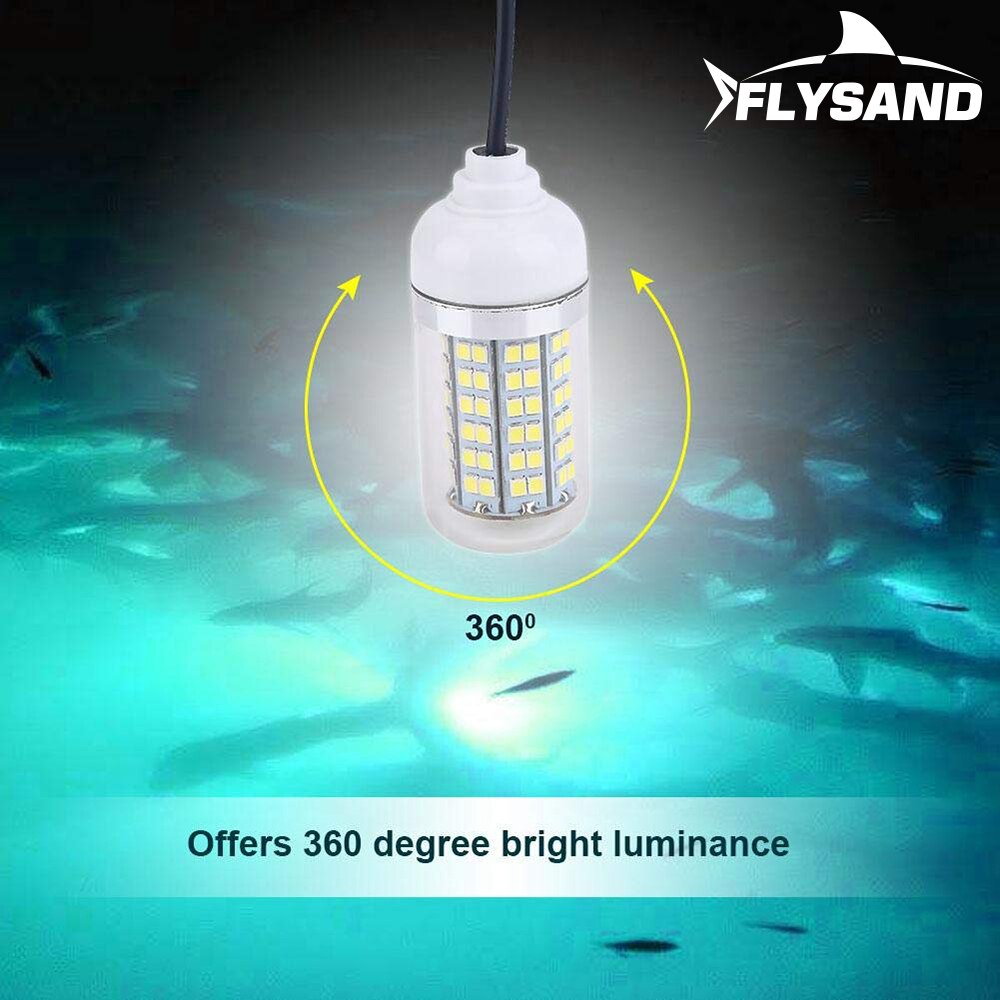 Ultra Bright Underwater Fishing LightDealsexpress.shopDealsexpress.shopUltra Bright Underwater Fishing LightTop Waterproof:Completely IP68 waterproof (5m underwater), and top corrosion resistant. Compressive strength in the water ensures FlySand's long-term excellent perfo
