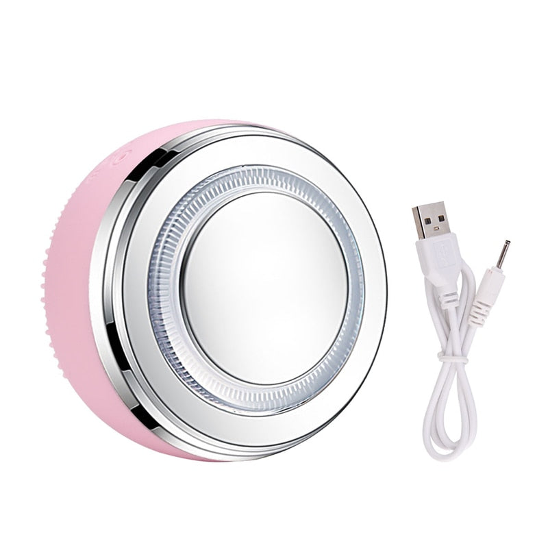 Heating Face CleanserDealsexpress.shopDealsexpress.shopHeating Face CleanserFeature:【Multiple Functions】This one beauty machine offers 2 using enjoyment, 1 facial massager and a facial cleaner.【4 LED Lights &amp; 4 Modes】4 photon lights with