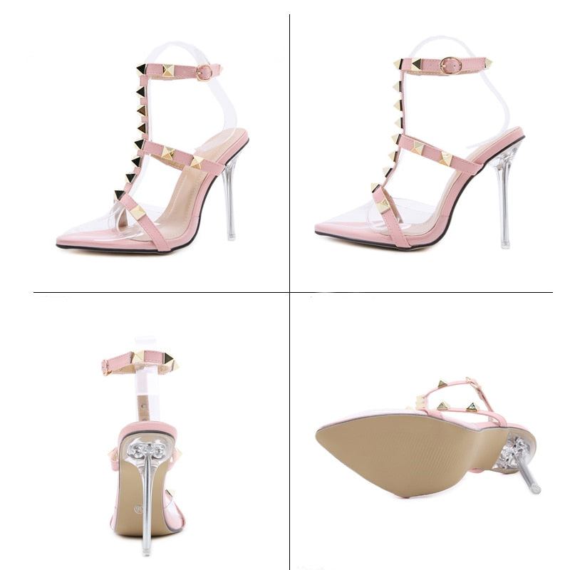 Women's High Heels RivetDealsexpress.shopDealsexpress.shopHigh Heels RivetSpecifications:
Heel Type: Thin Heels
Upper Material: PVC
Toe Shape: Pointed Toe
Heel Height: Super High (8cm-up)
Fashion Element: Rivet
Insole Material: PU
Lining M