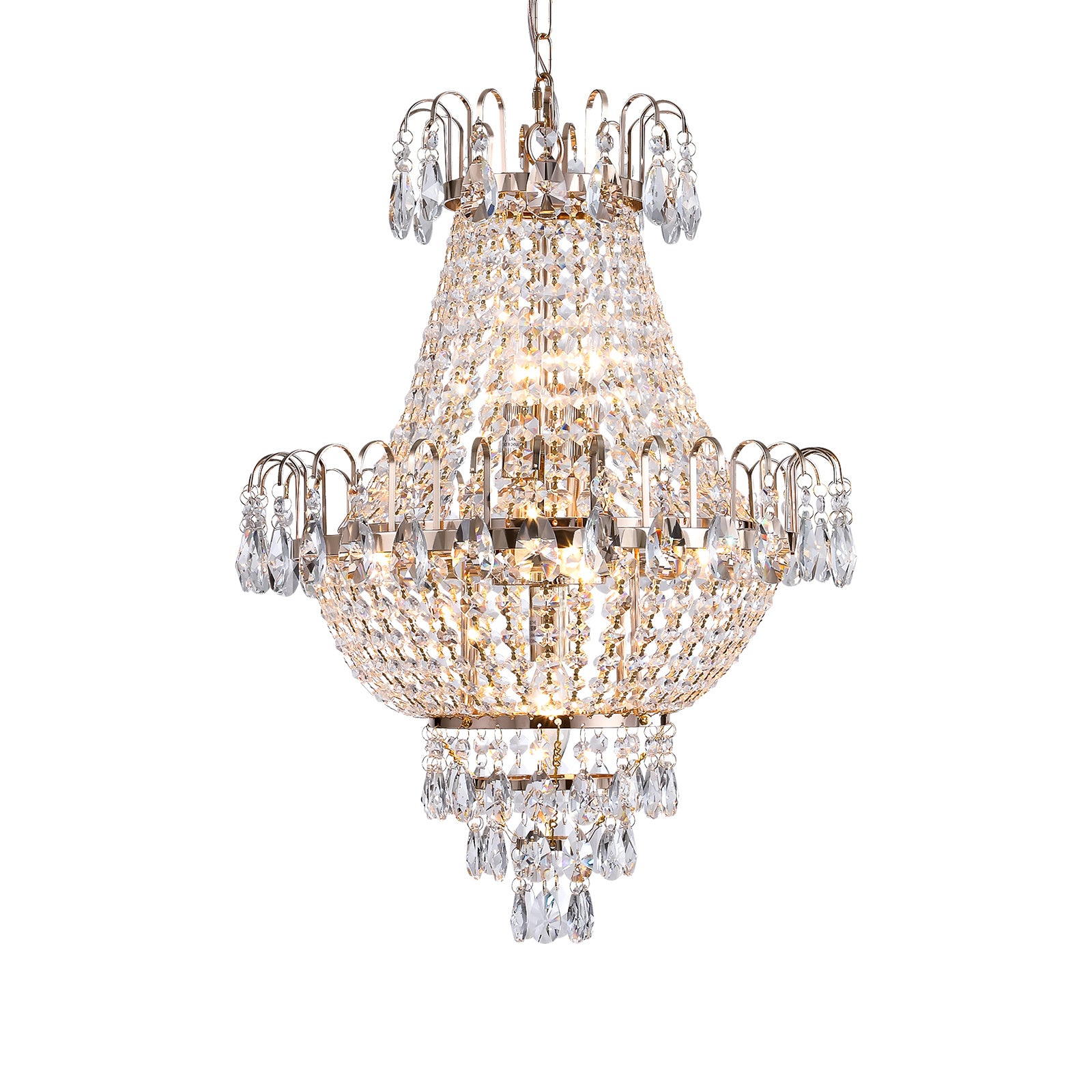 Gold Crystal Chandeliers,Large Contemporary Luxury Ceiling Lighting foDobaDealsexpress.shopGold Crystal Chandeliers,Large Contemporary Luxury Ceiling LightingHighlights
Modern Crystal Chandelier: Selected the TOP K9 crystal and the highest standards in the industry have been adopted from the manufacturing stage. Modern Cr