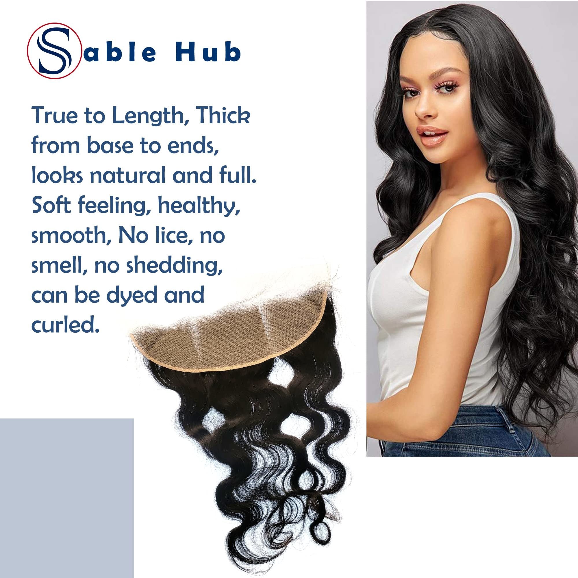 Sable Hub Frontal Lace Body Wave Women Hair Bundle | 100% Unprocessed DobaDealsexpress.shop100% Unprocessed Brazilian Hair Virgin Body Wave Pre Plucked Baby Hair Extension EarHighlights
BODY WAVE HAIR BUNDLE: The hair is 100% Unprocessed Brazilian Virgin Hair, Transparent Front Lace, Extremely Soft Touch and Natural Appearances and Ends. 