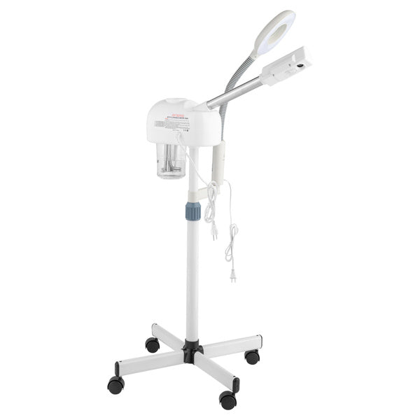2 in 1 Facial Steamer with 3X Magnifying Lamp, Esthetician Steamer ProDobaDealsexpress.shop3X Magnifying Lamp, Esthetician Steamer Professional Aromatherapy Humidifier Face Spa Mist SteamDetails

 
Introductions:
The Facial Steamer is design for beauty salon or personal care use at home. Its sprayer has the function of ozone, so as to speed up skin n