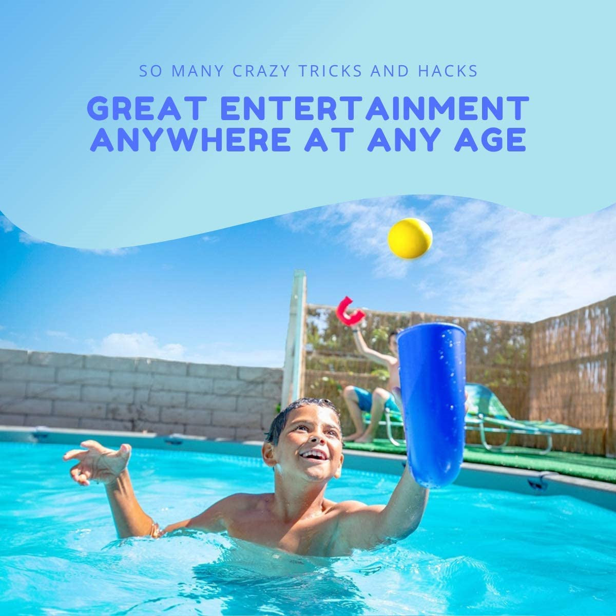 Skill Game Toy with 2 Balls- Gifts for Kids and Adults Indoor & OutdooDobaDealsexpress.shopTeens; Fun Stuff ; Develops Motor & Juggling Skills -BlueDetails
About this item: 
 A Fun Activity With Benefits - is a juggling game which is both challenging and fun. Whatever your age; you’ll hone your motor skills and 