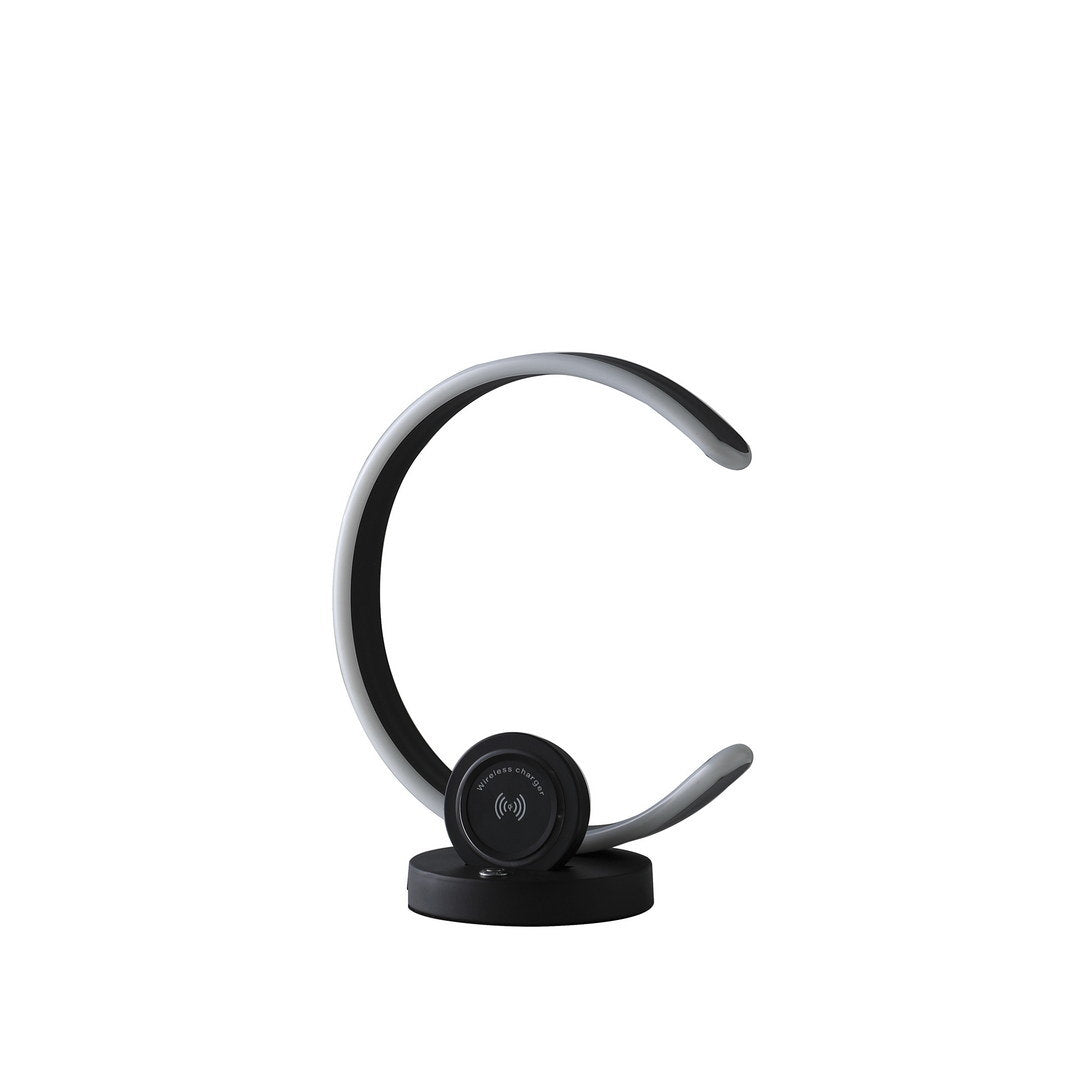 LED Desk Lamp with USB Charging Port& Study Light with ClockDobaDealsexpress.shopUSB Charging Port& Study LightSpecification
Main Color:Black
Main Material:Metal
Details
Product Features:
Finish: Matte Black Metal, Built-In LED Strip Bulb. Bulb: Integrated Built-In 8 Watt LED