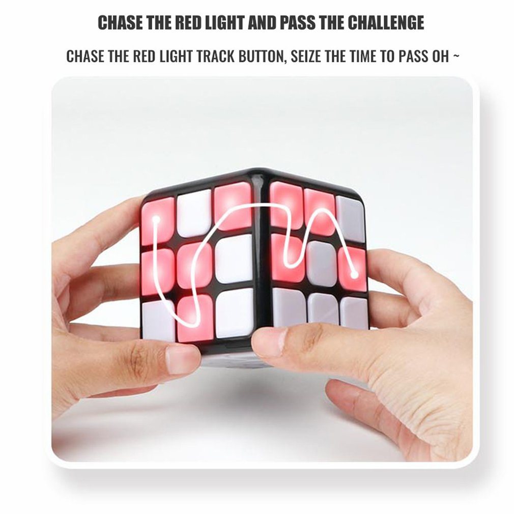 Smart Voice Cube 3X3 Magic Electronic Flashing Cube Kid Intelligence DDobaDealsexpress.shopSmart Voice Cube 3X3 Magic Electronic Flashing Cube Kid Intelligence Develop Toys Magnetic Memory Brain Game Modes Fun GiftDetails
Description:Material: Plastic/PlasticFunction: flash; music/voiceProduct category: Electric CubeSpecification: 7.5*7.5*7.5cmPacking method: color boxSpecific